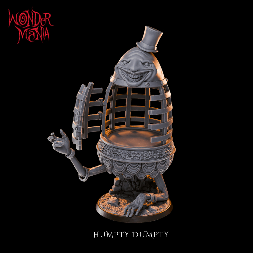 Dnd Monster I Humpty Dumpty I (งานเรซิ่นยังไม่ลงสี) ฐาน 2 นิ้ว