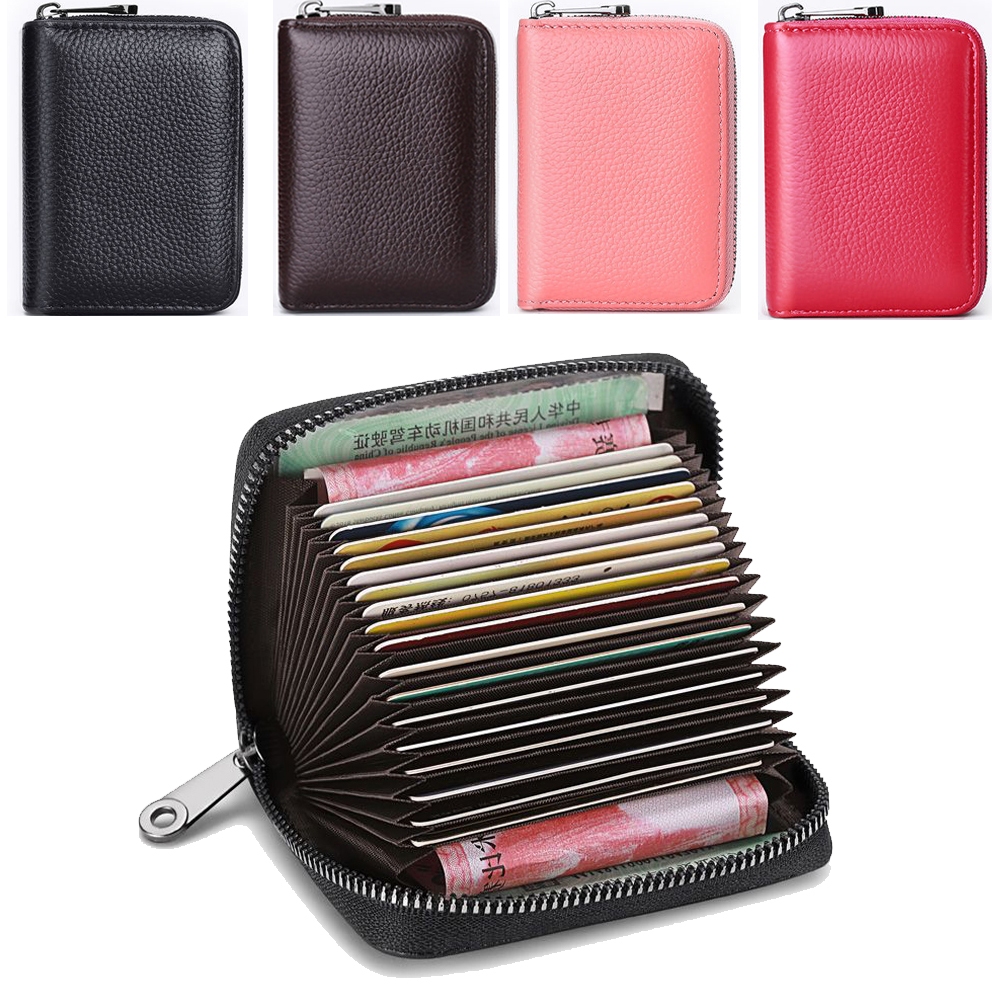 🔥ส่งไวจากไทย🔥กระเป๋าใส่บัตร หนังแท้ ใส่นามบัตร ATM เครดิต ธนบัตร เหรียญ Card Holders