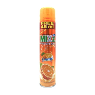 MIXz Fresh Air สเปรย์ปรับอากาศ กลิ่นส้ม 320 มล. เพิ่มปริมาณฟรี 45 มล.