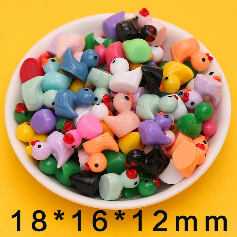 j227 ลูกเป็ดผสมของจิ๋วดีไอวายแพึคละ 10 ชิ้น