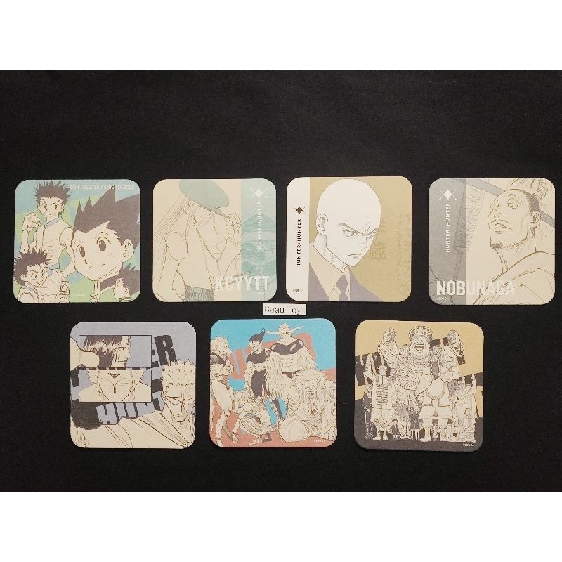 (ของแท้💯)HUNTER × HUNTER ที่รองแก้ว ฮันเตอร์ เอ็กซ์ ฮันเตอร์  HXH