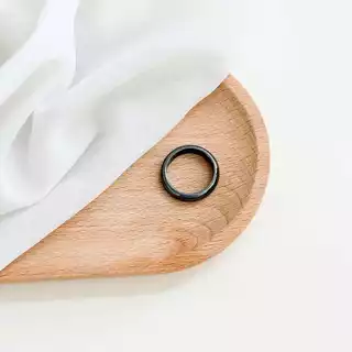 แหวน หินเฮมาไทต์ หินแท้ ไม่ลอก ไม่ดำ hematite ring by siamonlineshop