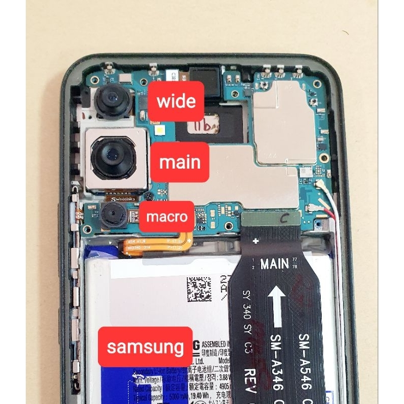 อะไหล่ใช้สำหรับ Samsung A54