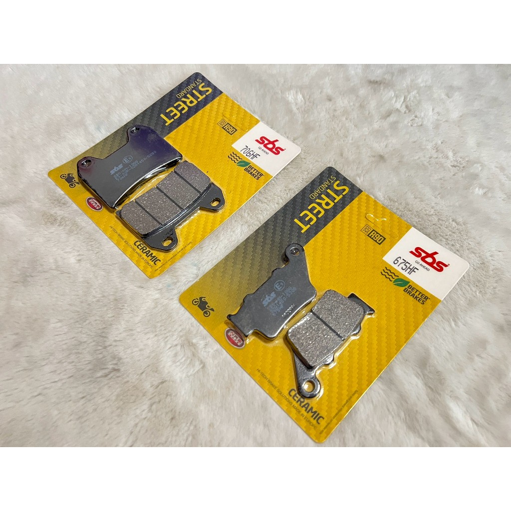 ผ้าเบรคsbs ตรงรุ่น Zontes350E/350D