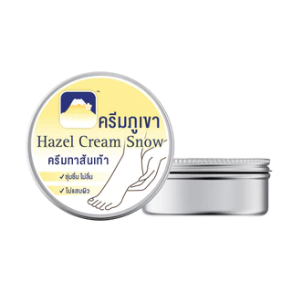 [ขายดี!] ฟูจิ เฮเซล สโนว์ ฮีล ครีม 125 ก. FUJI HAZEL SNOW HEEL CREAM 125 G.