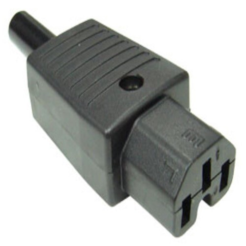 NPE แจ๊ค AC 3ขา ตัวเมียมีร่อง JR-2801C