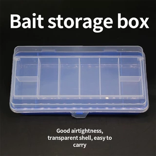 กล่องเก็บอุปกรณ์ตกปลา กล่องใส่เหยื่อตกปลา กล่องเก็บเยื่อปลอม 2ชั้น Fishing Tackle Box กล่องอเนกประสงค์ กล่องพลาสติก