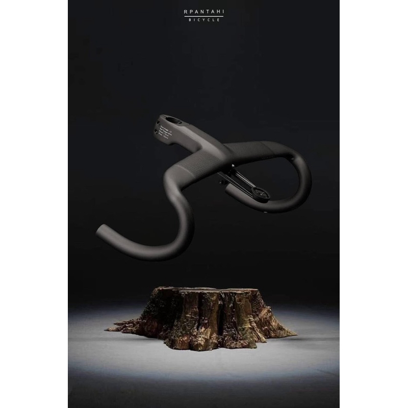 RPANTAHI V.3 แฮนด์อินทิเกรทคาร์บอน พร้อมชุดแหวนถ้วยคอ รองรับเฉพาะ OD1 Integrated Handlebar แฮนด์หมอบคาร์บอน