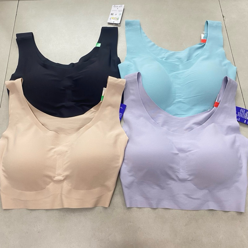 รุ่น WH9E11 (‼️ไม่มีป้ายราคา)Wacoal ชุดชั้นเนียน บราไร้โครง รูปแบบสวมหัว คอกลม