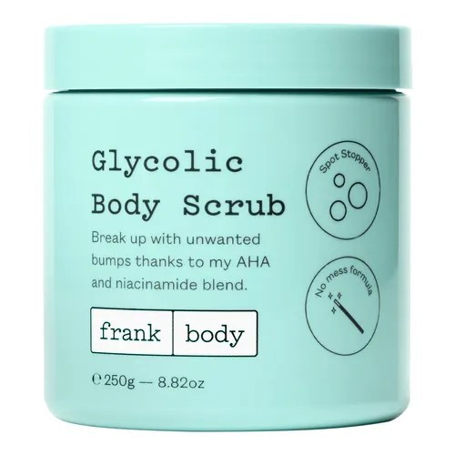 FRANK BODY Glycolic Body Scrub 250g. แฟรงค์ บอดี้  สครับขับผิว