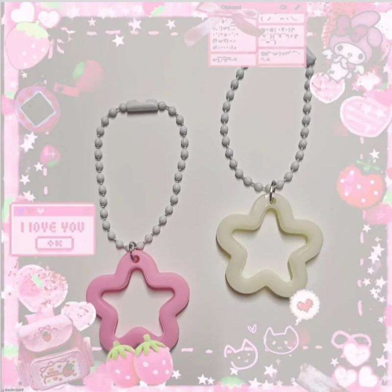 พวงกุญแจดาว ˗ˏˋ ꒰ 5 baht ꒱ ˎˊ˗