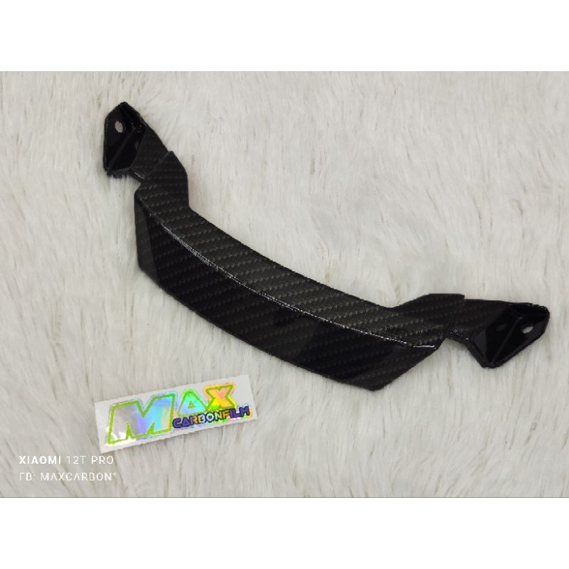คางไฟหน้าPCX160ปี25 อะไหล่แท้เบิกศูนย์งานฟิล์มลอยน้ำลายคาร์บอน เกรดพรีเมี่ยมระบบ2K