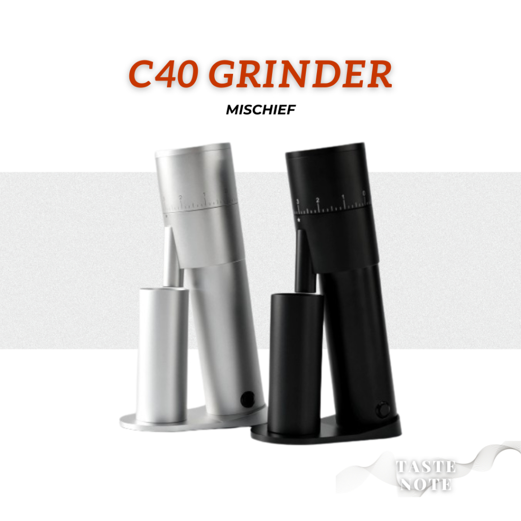 พร้อมส่ง! เครื่องบดกาแฟไฟฟ้า Mischief mini C40 Coffee Grinder มอเตอร์ไฟฟ้า 38mm Mischief C40 เครื่อง