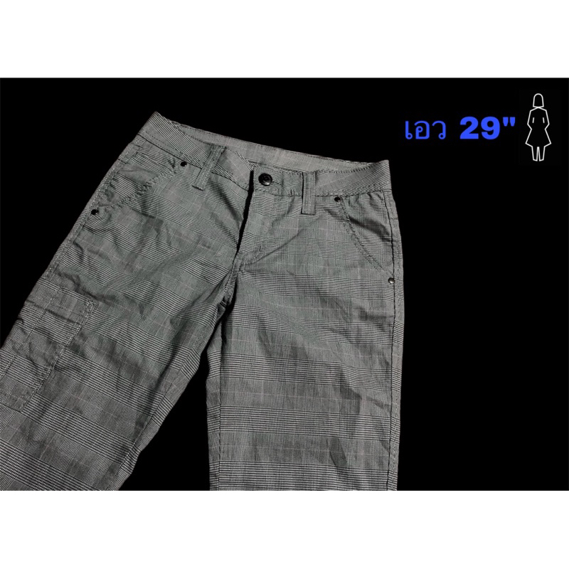 EDWIN กางเกงมือสอง กางเกงขายาวหญิง