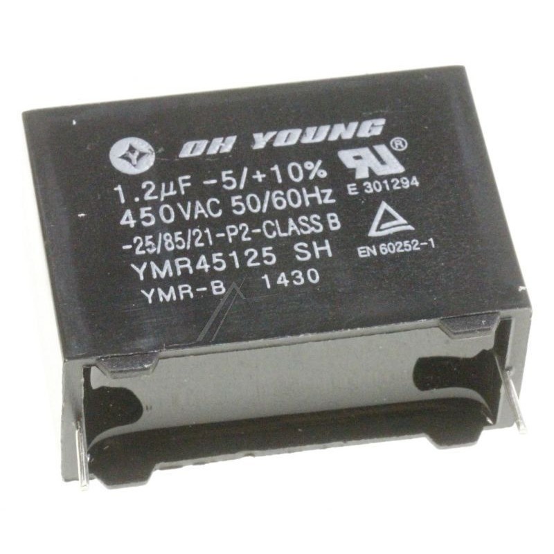 อะไหล่ของแท้/แค็ปสตาร์ทแอร์ซัมซุง/SAMSUNG/2301-001915/C-FILM,LEAD;1.2,-25to+85C,-,450V,+10~-5