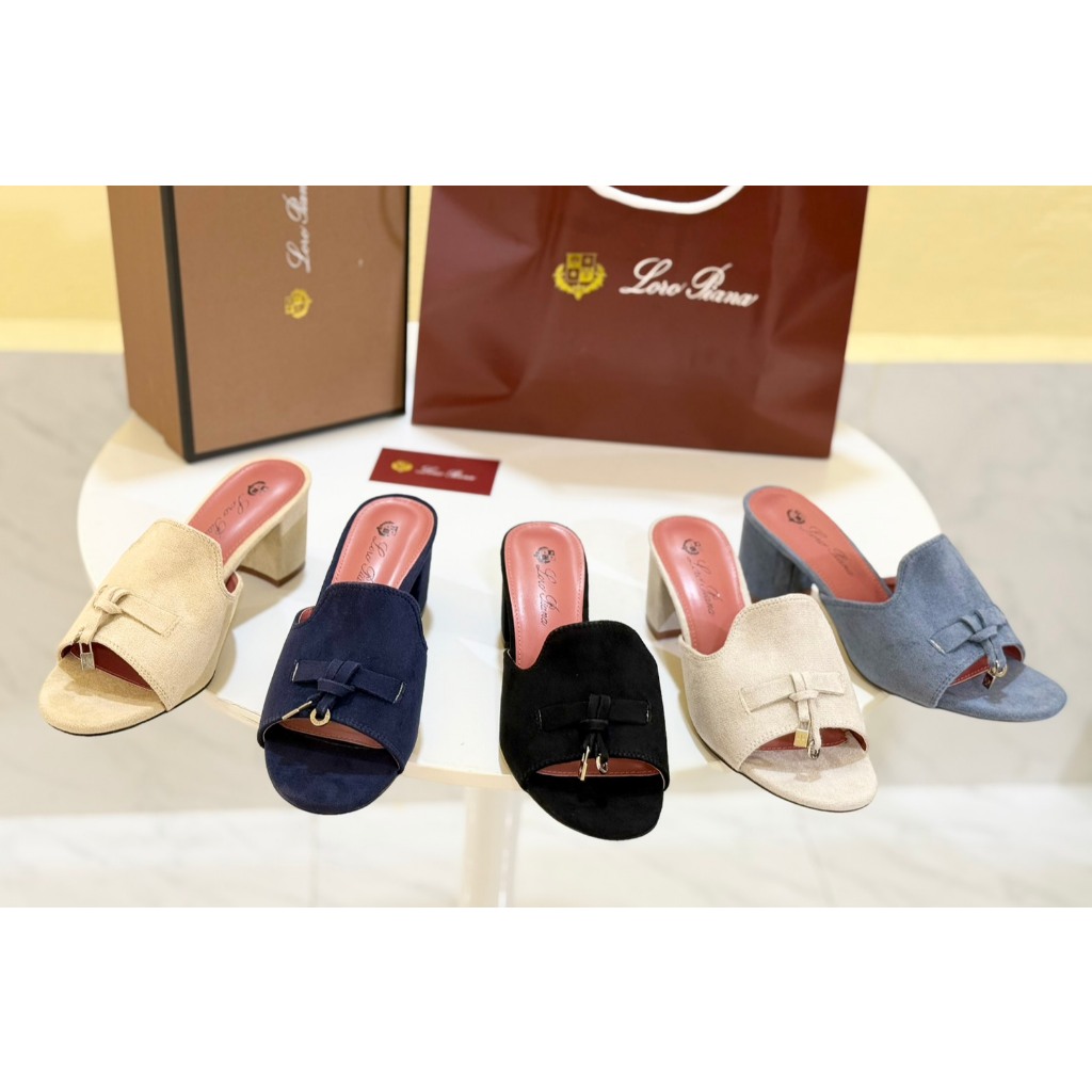 รองเท้ามีส้นผู้หญิง Charms เกรด Hi end มีไซส์ 36-40