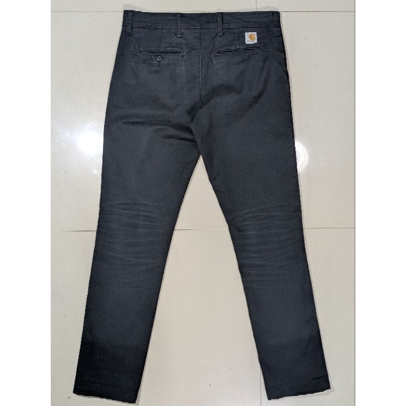 กางเกงขายาวมือสอง Carhartt เอว 34 นิ้ว สะโพก 39 นิ้ว เป้า 10 นิ้ว ยาวทั้งตัว 40.5 นิ้ว ปลายขา 7 นิ้ว