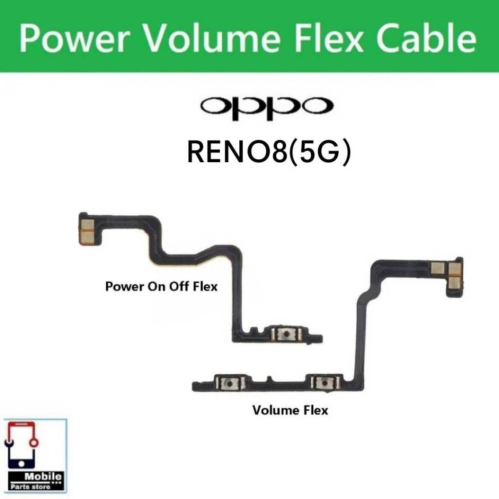 แพรสวิตช์ OPPO Reno8(5G) แพรpower แพรปิดเปิด Power&Volume Button Flex Cable