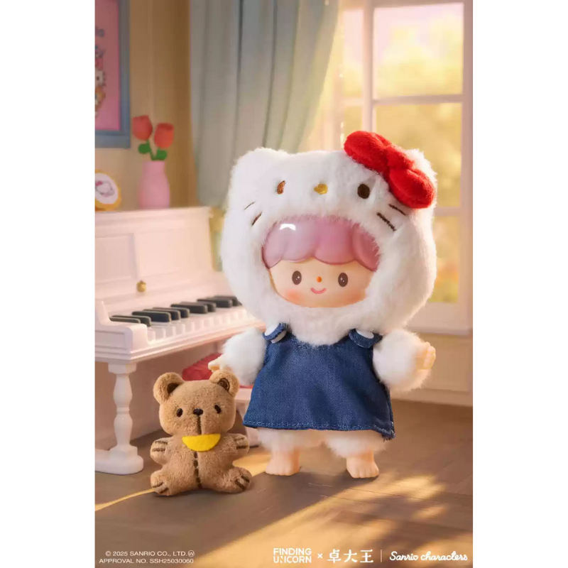 🔴ยกบ็อก(6 ตัว)🔴🔥โค้ดแฟชั่นลด30%🔥พร้อมส่งในไทย🔥Zzoton x Sanrio characters Love-League buddies series พวงกุญแจ