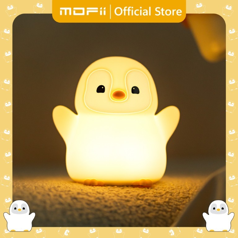 [ของแท้ รับประกันศูนย์ไทย]MOFii โคมไฟน่ารัก PENGUIN เพนกวินตัวอ้วนกลมน่ารักสุดๆ ปรับระดับแสงไฟได้