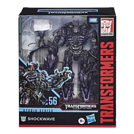 Hasbro Transformers Studio Series 56 Leader Class Transformers: Dark of the Moon ฟิกเกอร์ Shockwave