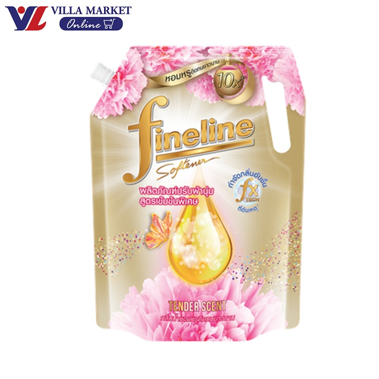 (1แถม1 ถึง 19มกราคม) Fineline Elegant Fabric Soft Gold 1000ml ไฟน์ไลน์