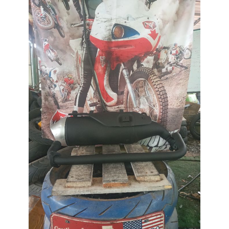 อะไหล่มอไซมือสอง อะไหล่มอไซด์มือ2 ท่อมอไซด์มือสอง ท่อไอเสียมอไซด์มือสอง ท่อmsx125ตัวแรก ตัวเก่าของแท