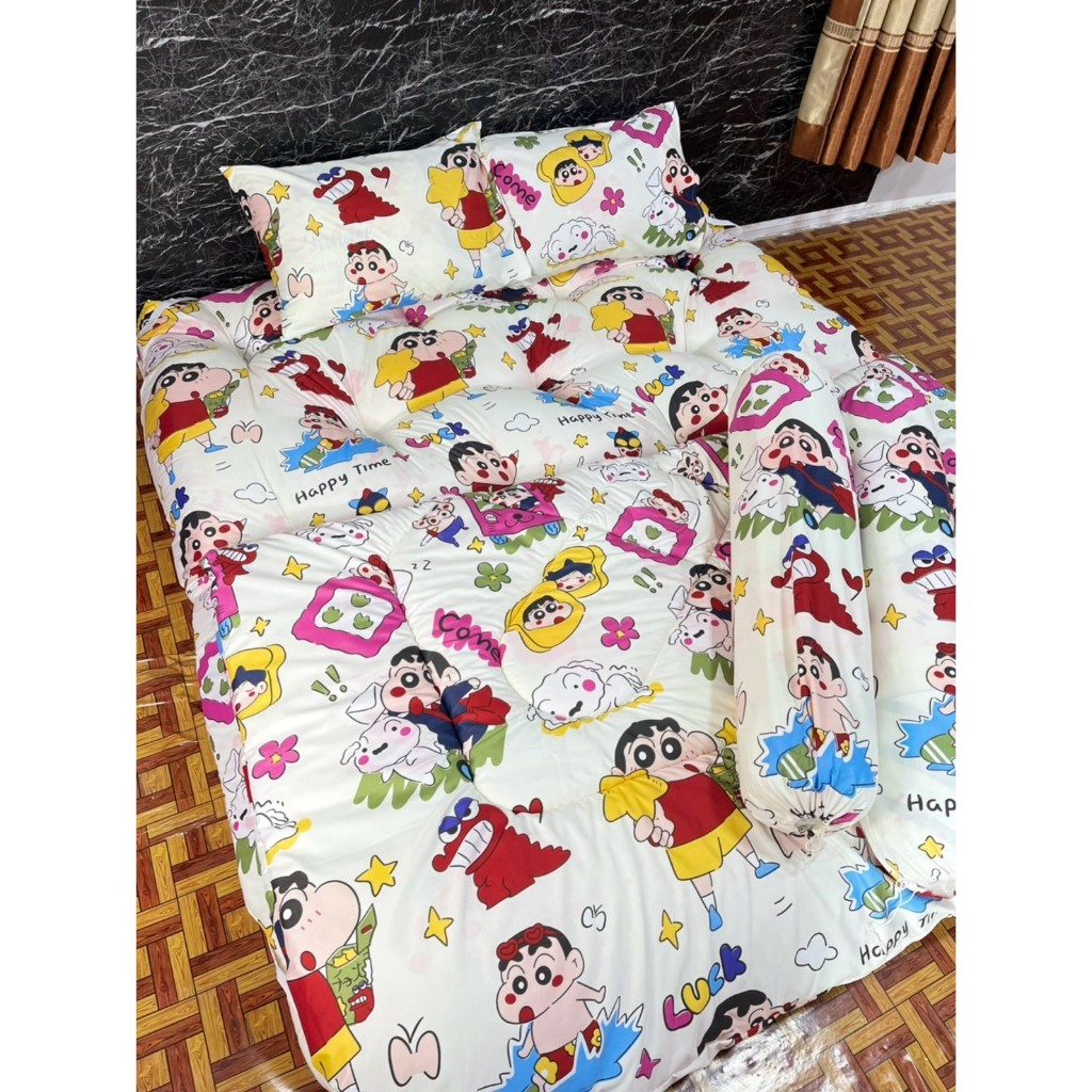 Combo set เซ็ตสุดคุ้ม ที่นอนท็อปเปอร์ ครบชุด6ชิ้น ลายการ์ตูน - รูปที่ 7