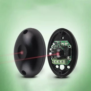 เซ็นเซอร์กันหนีบ แบบเดินสาย ใช้กับมอเตอร์ประตูรีโมท | Wired Infrared Beam Sensor, Photo Sensor