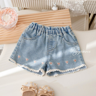 👖พร้อมส่งจากไทย👖กางเกงยีนส์ขาสั้นเด็ก กางเกงขาสั้นเด็ก งานดีพรีเมียม ตรงปกแน่นอน