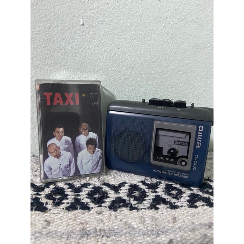 Tape Cassette Aiwa(แถมเทปTaxi)(สายพานหยอน)