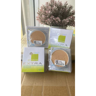 SHEENE OIL FREE EXTRA CAKE POWDER SPF 25 PA++ ตลับจริง + รีฟิล , รีฟิล + รีฟิล