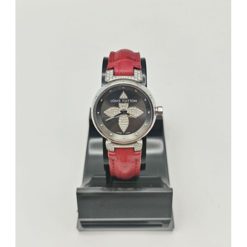 นาฬิกา Louis Vuitton Tambour Forever Q121F มือสอง พิกัดบางพลี สมุทรปราการ