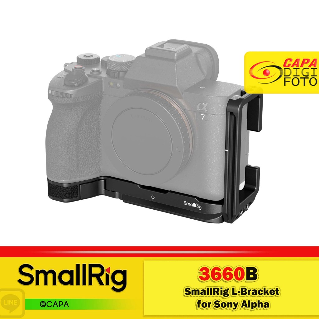 SmallRig-3660B L-Bracket for Sony Alpha 7R V / Alpha 7 IV / Alpha 7S III / Alpha 1 / Alpha 7R IV / Alpha 9 II