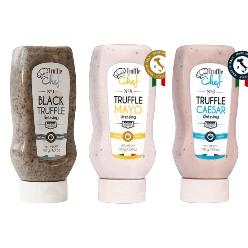 เชฟ ทรัฟเฟิล ซอสทรัฟเฟิล/ ทรัฟเฟิลมายองเนส / ทรัฟเฟิลซีซาร์ Truffle Chef  Black Trufflf /Truffle Mayo/ Truffle Caesar