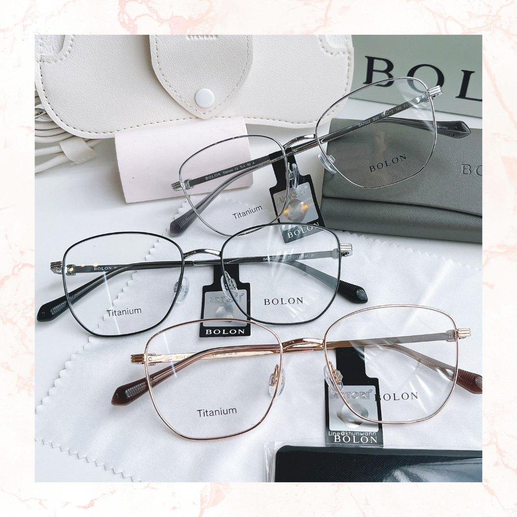 กรอบแว่นแบรนด์ BOLON BA7022 ทรง Cateye