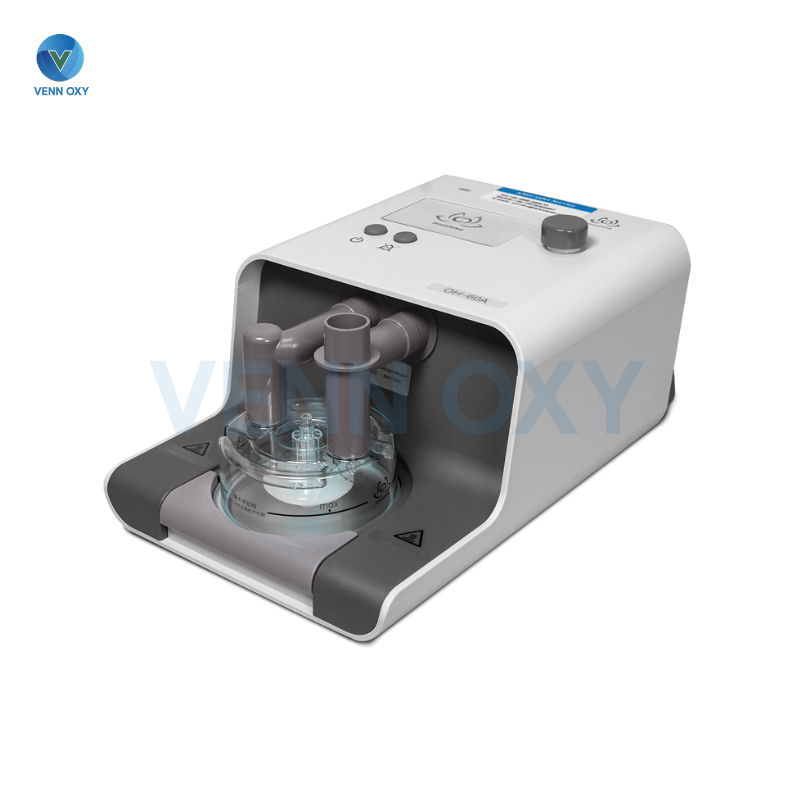 Micomme High Flow เครื่องให้ออกซิเจนแรงดันสูงทางจมูก High-Flow (nasal cannula) ยี่ห้อ Micomme OH-60A