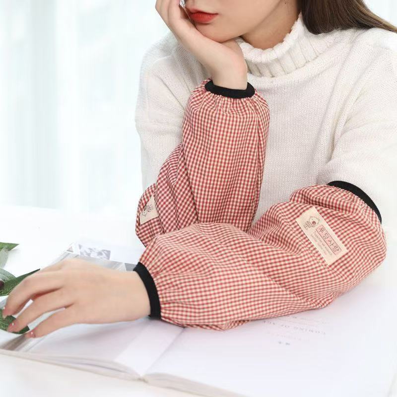 🧑‍🍳พร้อมส่ง ปลอกแขนกันน้ำ PVC สำหรับผู้หญิง สำหรับแม่บ้านทำความสะอาดบ้าน ทำอาหารและผลิตภัณฑ์ทางน้ำ - รูปที่ 2