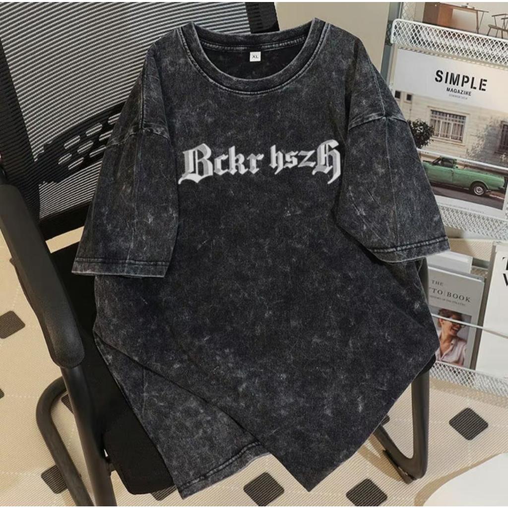 (F29)เสื้อคอตตอนวินเทจเท่ๆสามารถใส่ได้ทุกเพศทุกวัย