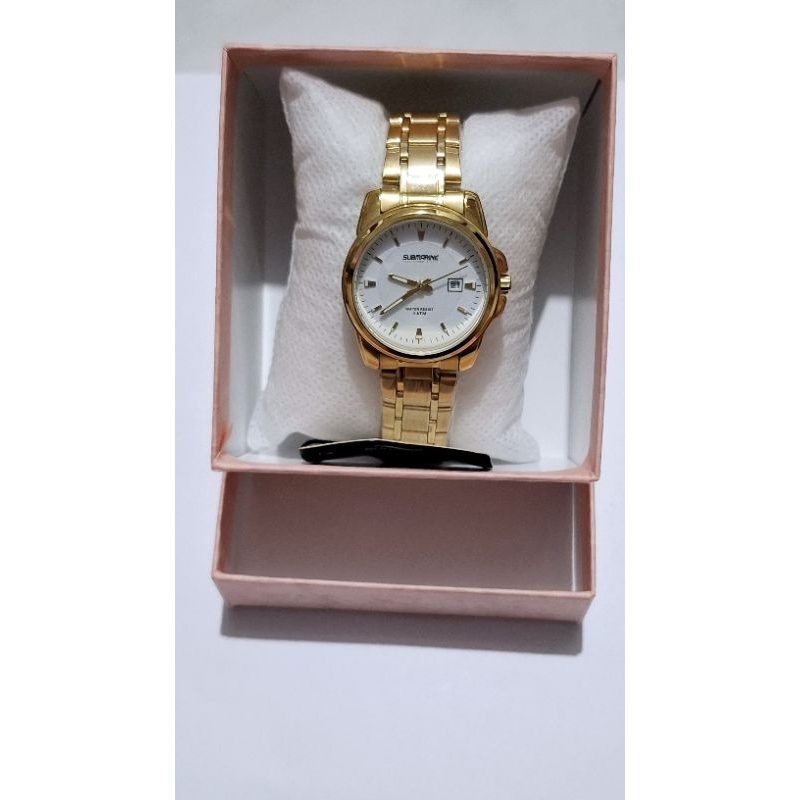 🌈นาฬิกา ⌚️US Submarine (ญ)สีทองมีวันที่พร้อมส่ง