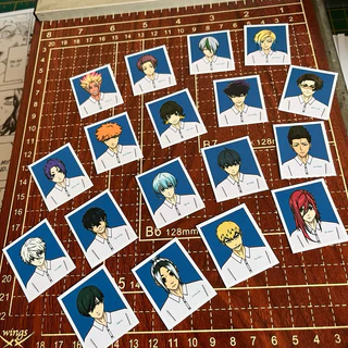 Blue Lock ขังดวลแข้งรูปติดบัตร ได้ 9-18รูป