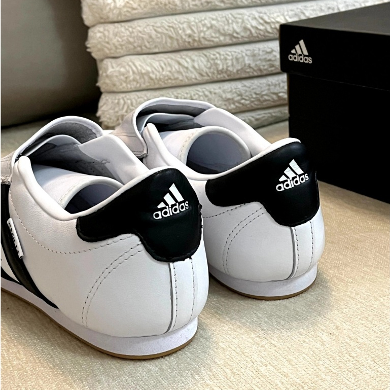 ยูนิเซ็กส์ ADIDAS ORIGINALS TAEKWONDO แฟชั่นและอเนกประสงค์ ลำลอง ไม่ลื่นและทนทานต่อการสึกหรอ ทรงเตี้ย รองเท้าฝึกซ้อม