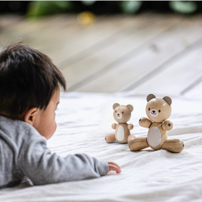 PlanToys دب صغير خشبي 5269 ‏(12+ شهراً) — صورة 3