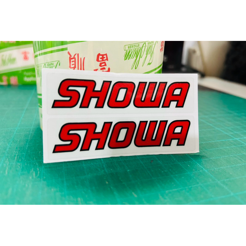 sticker Showa  8cm งานพิมพ์ ติดแน่น