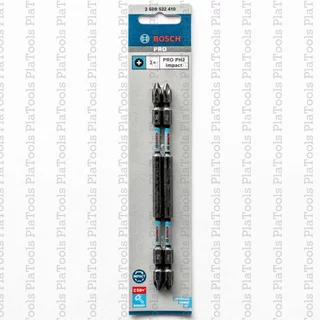 ดอกไขควงสีดำ Bosch Impact PH2 ยาว 65mm./110mm./150mm. แกน1/4" ปลายแม่เหล็ก (แพ็ค2ดอก)