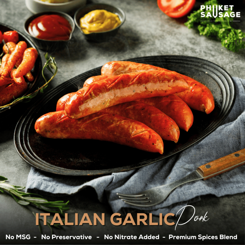 ไส้กรอกหมูกระเทียมอิตาเลียน Italian Garlic Pork Sausage รูปที่ 3
