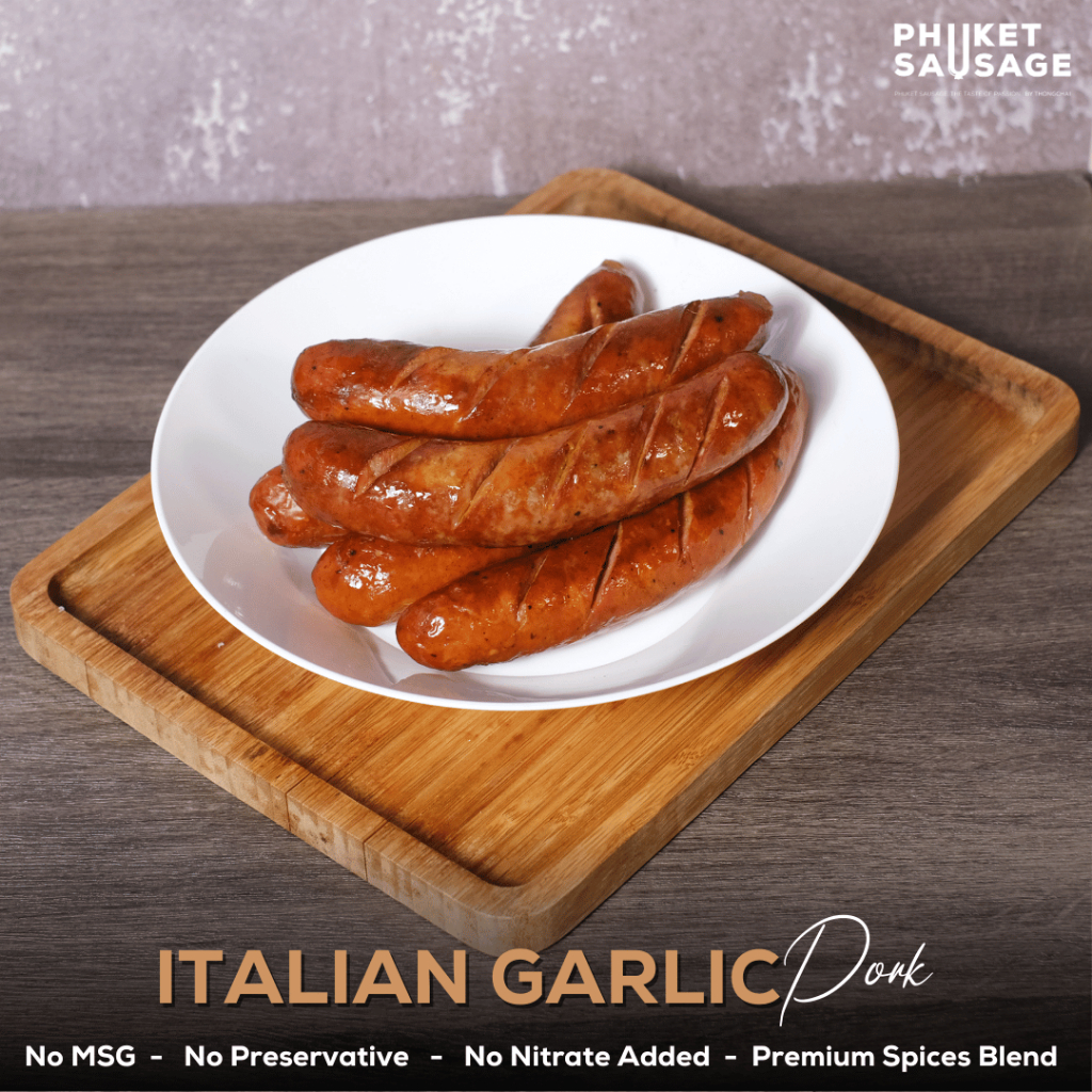 ไส้กรอกหมูกระเทียมอิตาเลียน Italian Garlic Pork Sausage รูปที่ 4
