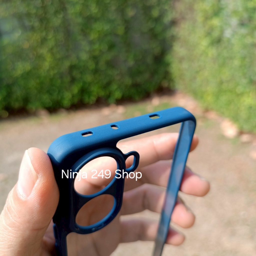 เคส สำหรับรุ่น Poco X7 Pro 5G (เฉพาะรุ่น Pro เท่านั้น) ขอบซิลิโคน+หลังพลาสติกใส #POCO X7Pro - รูปที่ 4