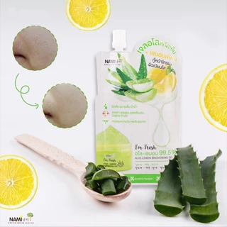 [กล่อง x6ซอง] นามิ แอม เฟรช อโล-เลมอน ไบร์ทเทนนิ่ง เจล Nami I'm Fresh Aloe-Lemon Brightening Gel 30กรัม