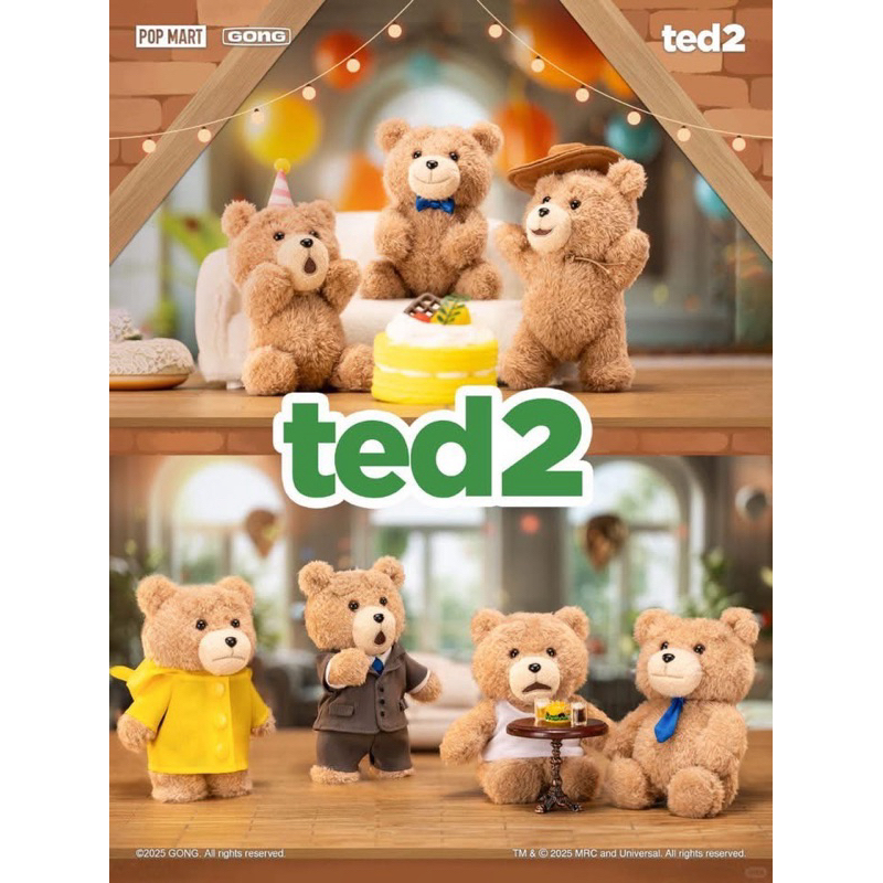 *Pre-Order* Ted2 - Teddy bear Plush ของแท้